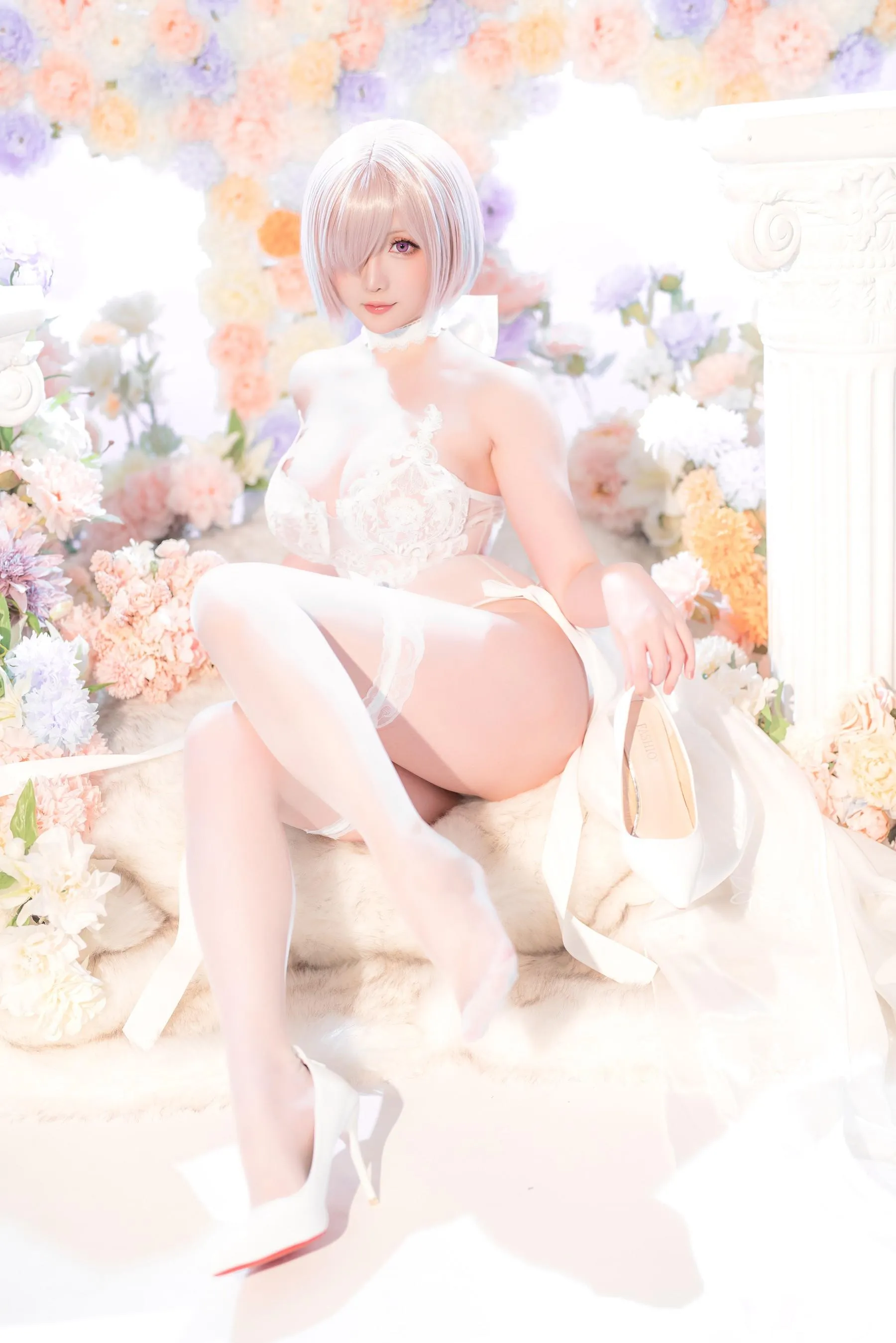 星之迟迟 – NO.141 FGO-玛修同人婚纱 [79P]插图5